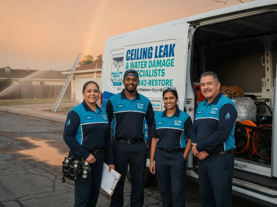 Ceiling Leak Cleanup company in Cooksville, MD